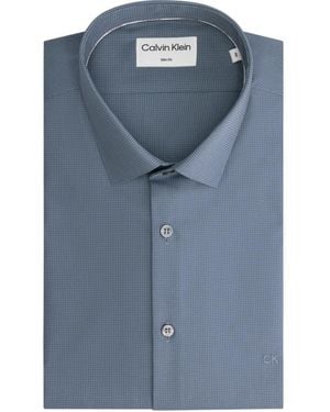 Calvin Klein Salvia Shirt - Blauw