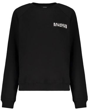 Balmain Sweatshirts - Negro