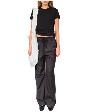 Designers Remix Straight Trousers - Zwart