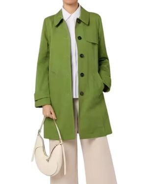Marella Trench Coats - Verde