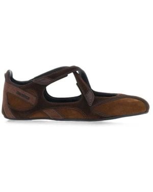 The Attico Ballerina Shoes - Brown