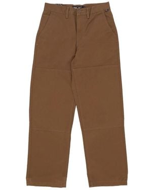 Vans Straight Pants - Brown