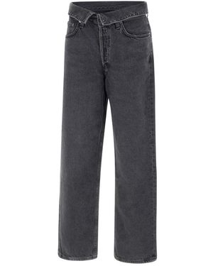 Agolde Straight Fit Jeans - Grey