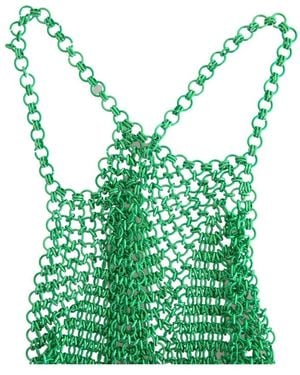 Dolce & Gabbana Sleeveless Tops - Green