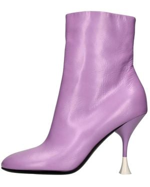 3Juin Heeled Boots - Purple