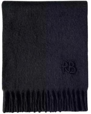 Ruslan Baginskiy Winter Scarves - Zwart