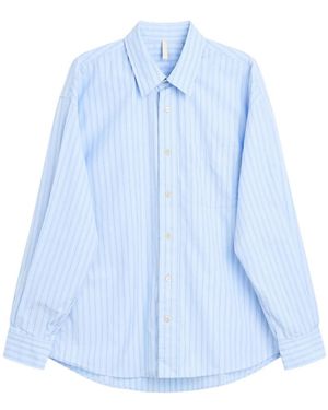 sunflower Overhemden ,Blauw ,New Base Shirt