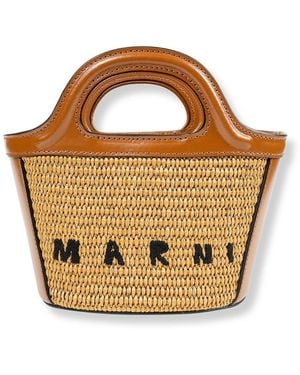 Marni Tropicalia Micro Tas - Metallic