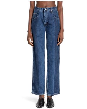 E.L.V. Denim Straight Jeans - Blue