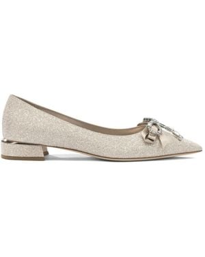 Jimmy Choo Ballerinas - Metallic