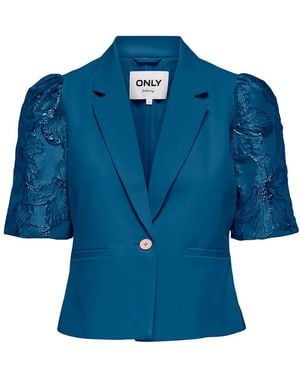ONLY Rifika-Mellie S/S Blazer - Blauw