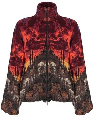 Laneus Winter Jackets - Rosso