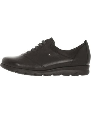 Fluchos Shoes > flats > laced shoes - black - Noir