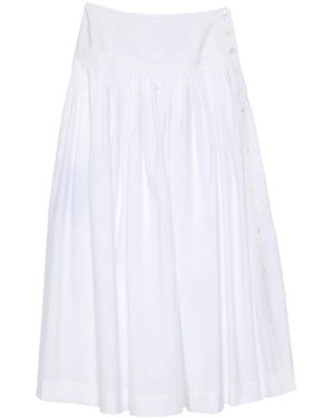 Lanvin Midi Skirts - Blanco