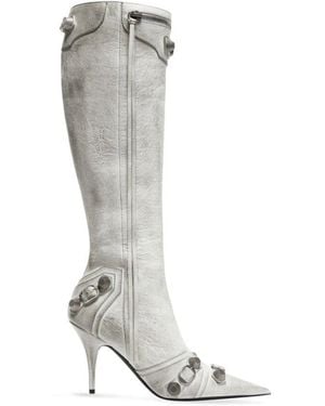 Balenciaga Heeled Boots - White