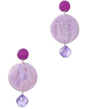 Emporio Armani Earrings - Paars