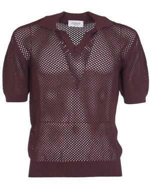 Laneus Polo Shirts - Purple