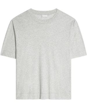 Dries Van Noten Tops ,Grijs ,Katoen T-Shirts