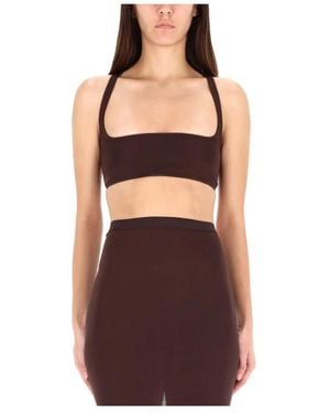 Rick Owens Sleeveless Tops - Marrón