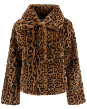 Apparis Faux Fur & Shearling Jackets - Marron