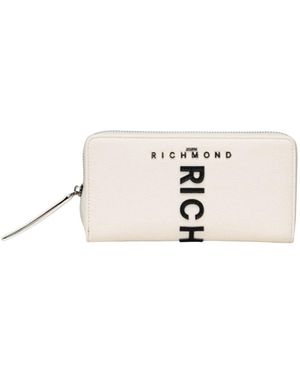 John Richmond Accessoires ,Wit ,Wallet Patix - Naturel