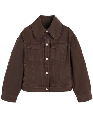 By Malene Birger Denim Jackets - Marrón