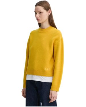 A.P.C. Esther Sweater - Geel