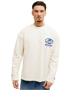 Equalite Tops ,Wit ,Katoen Arid Oversized Longsleeve