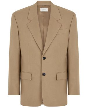 Saint Laurent Blazers - Natural
