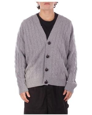 Amaranto Maglia Cardigan - Grijs