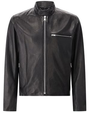 Belstaff Leather Jackets - Black