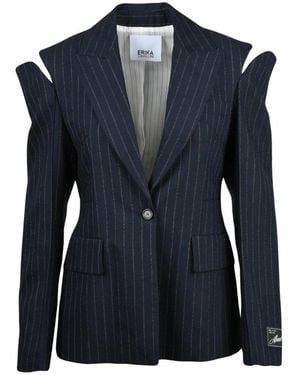 Erika Cavallini Semi Couture Blazers - Blue