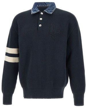 DSquared² Round-Neck Knitwear - Blue