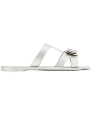 Ferragamo Sliders - Blanco
