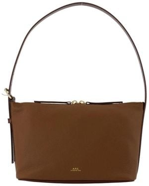 A.P.C. Shoulder Bags - Brown