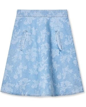 Mads Nørgaard Denim Skirts - Blue