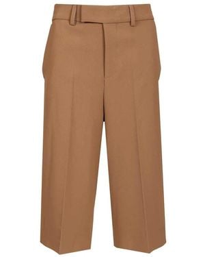 FEDERICA TOSI Bermudas - Brown