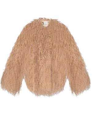 forte_forte Faux Fur & Shearling Jackets - Natural