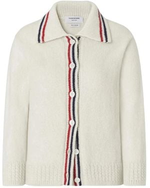 Thom Browne Cardigans - Blanco