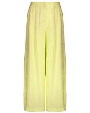 Amélie & Amélie Wide Trousers - Jaune