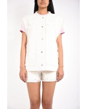 MSGM Vests - Bianco