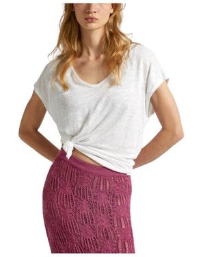 Pepe Jeans T-Shirts - Purple