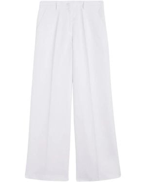 Aspesi Wide Trousers - White