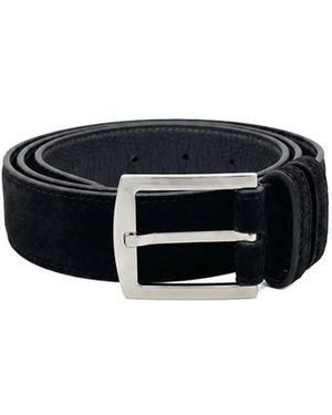 Kiton Belts - Negro