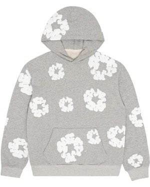 DENIM TEARS The Cotton Wreath Sweatshirt - Wit