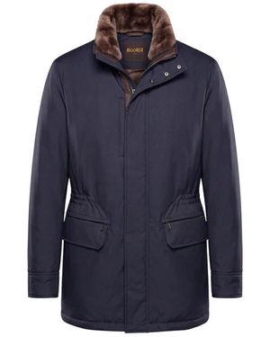 Moorer Bernier-Ads Jas - Blauw