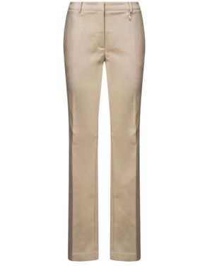 Guess Straight Trousers - Natural