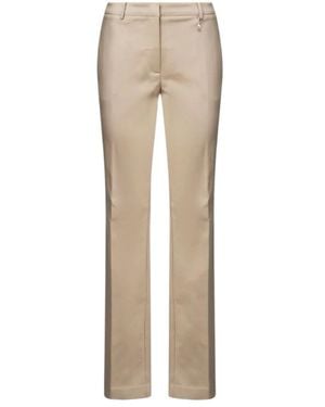 Guess Straight Trousers - Natural