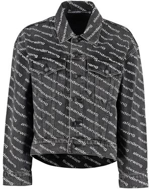 Alexander Wang Denim Jackets - Gris