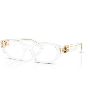 Miu Miu Glasses - White